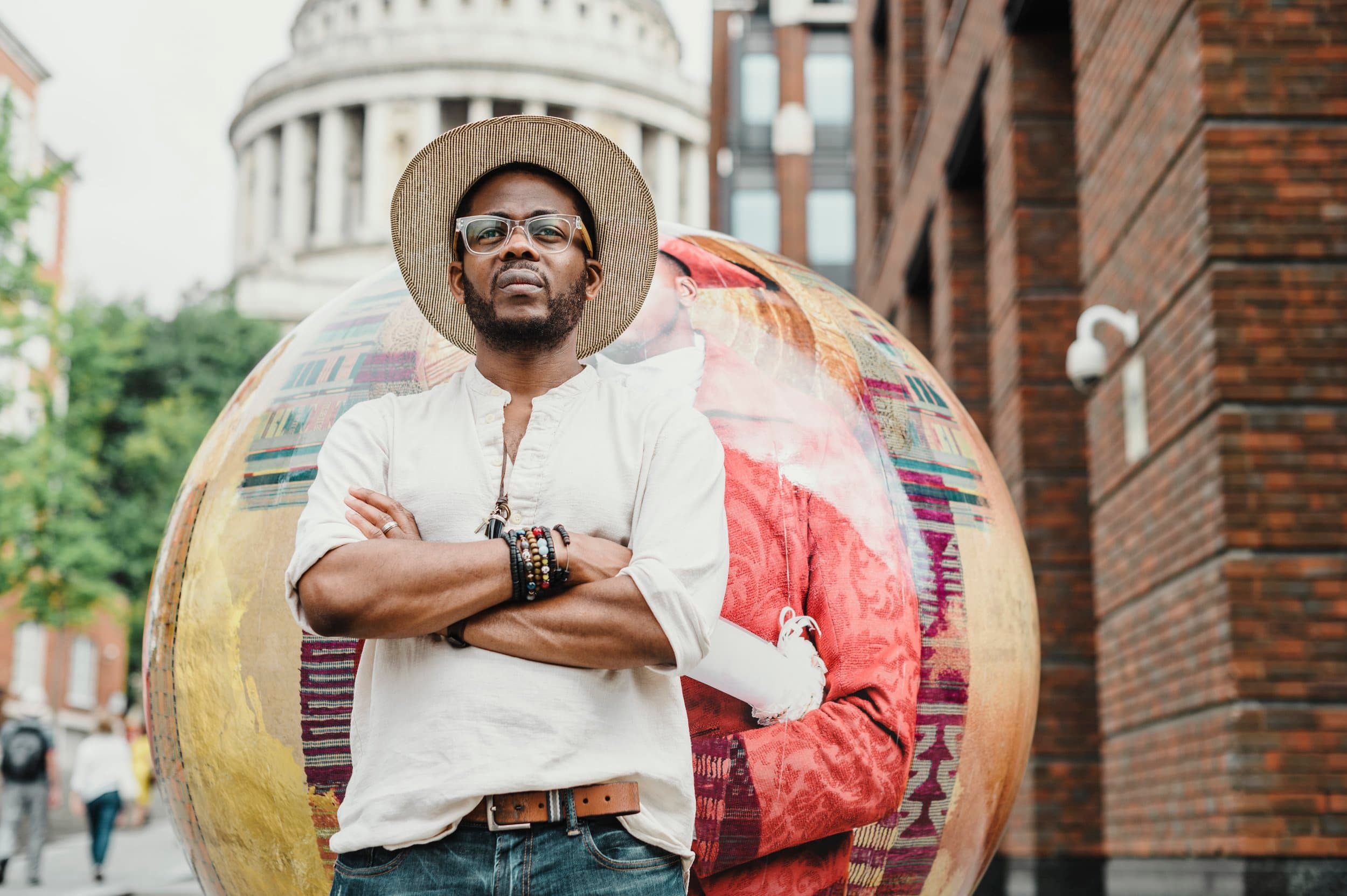 Personal branding photography by Razia Jukes — asiko artist mtart 71