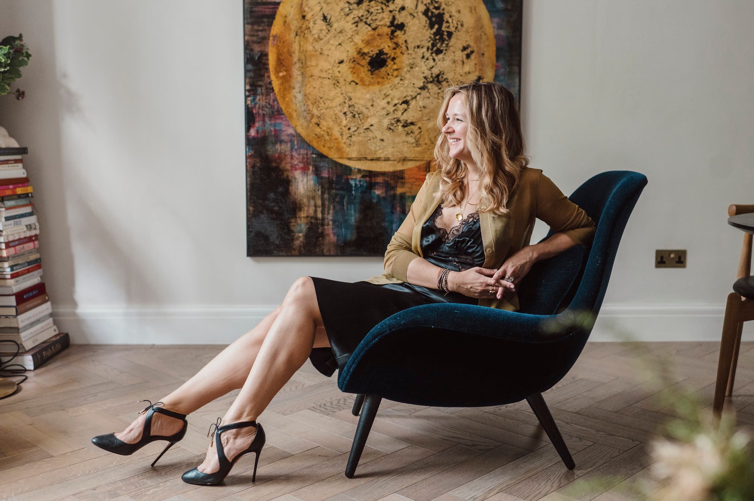 Personal branding photography portrait of Ksenia by Razia Jukes