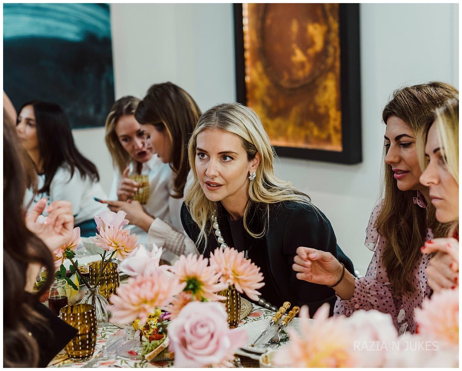 Corporate event photography by Razia Jukes — mtart breakfast club event 80
