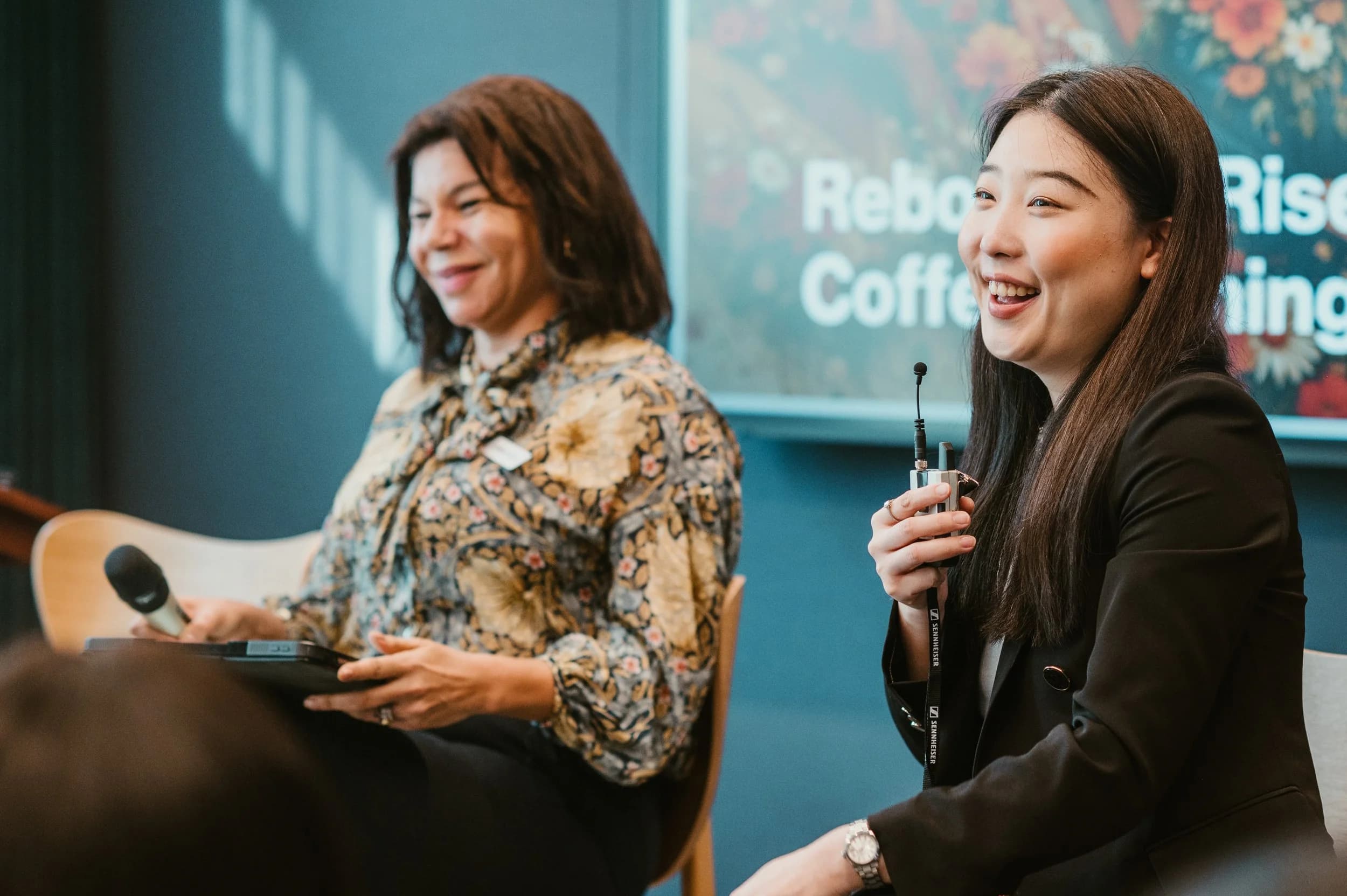 Panel discussion and networking event photography by Razia Jukes