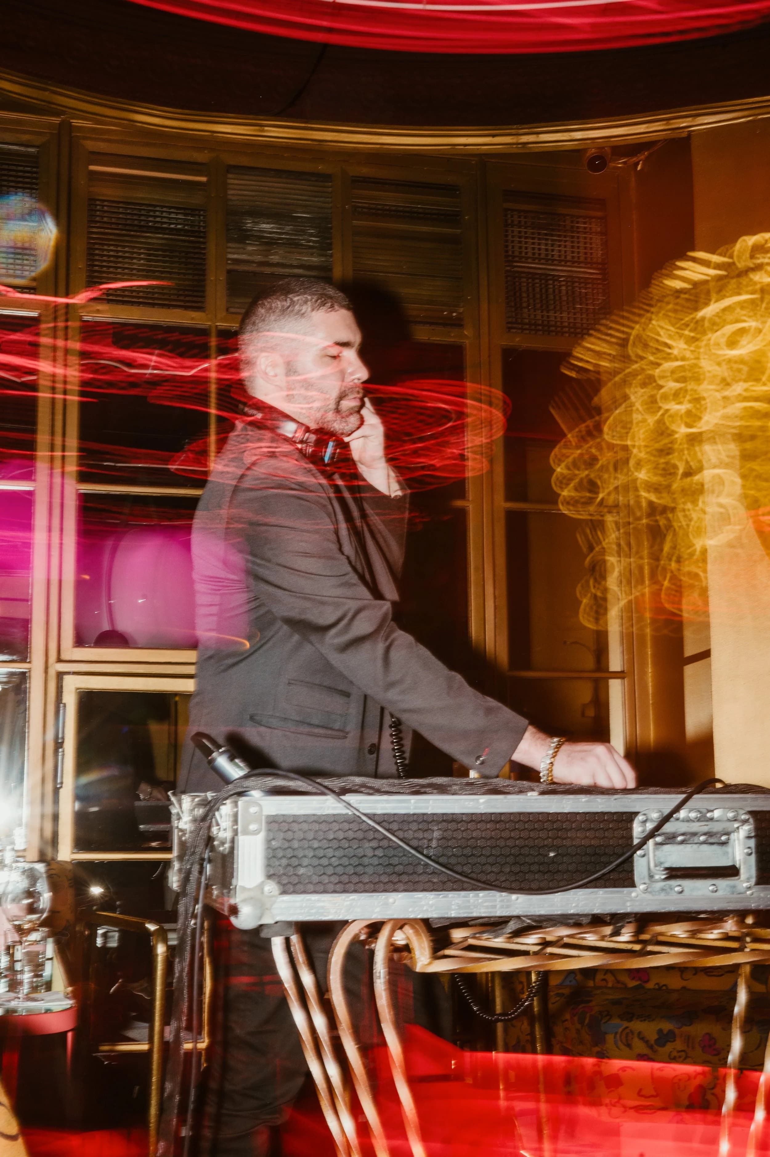 Evening event photography at Sketch, Mayfair, by Razia Jukes
