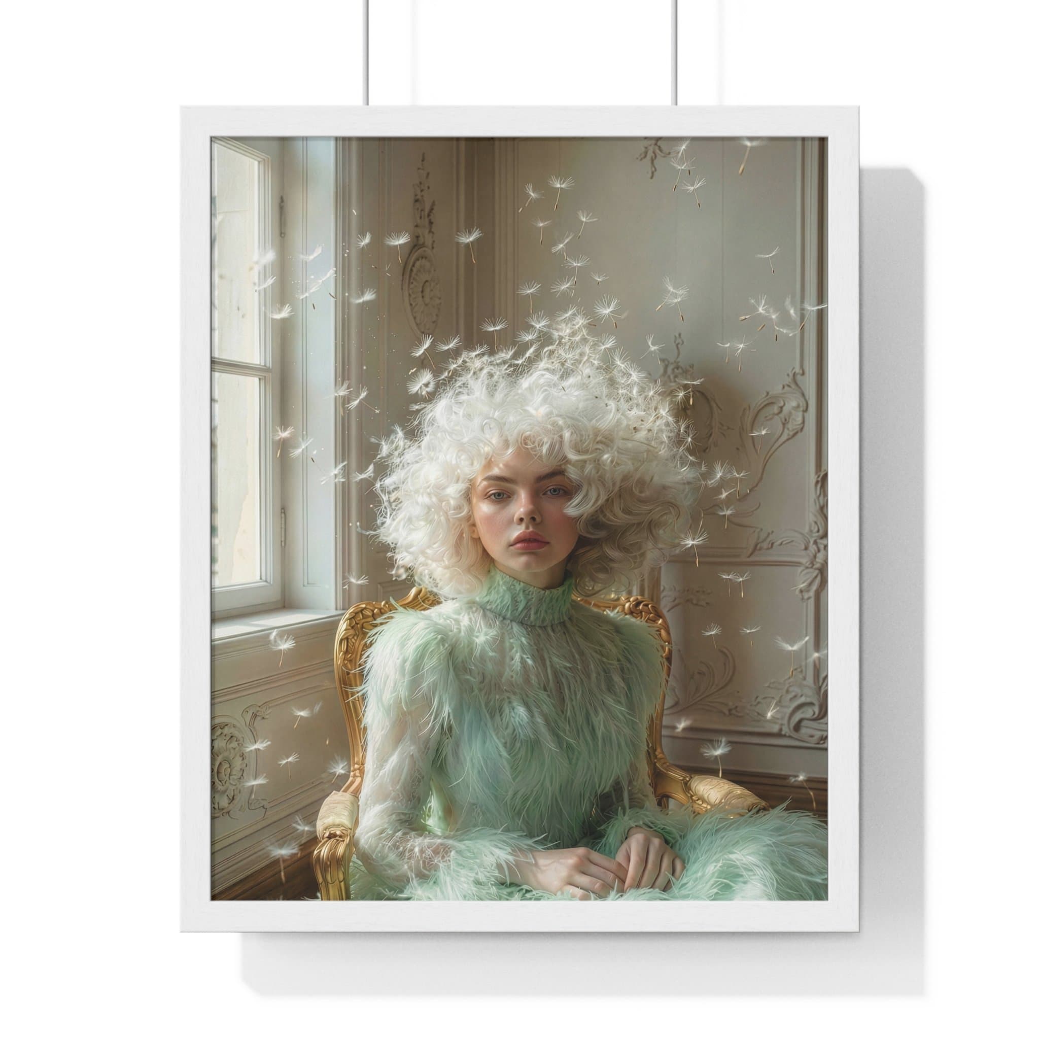Fine art print by Razia Jukes — love is resistance front 16x20 white
